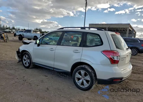 2015 Subaru Forester 2.5I from USA, damaged, VIN JF2SJABC2FH446178